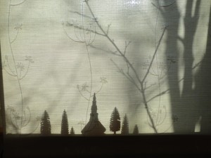小窓の影絵１月